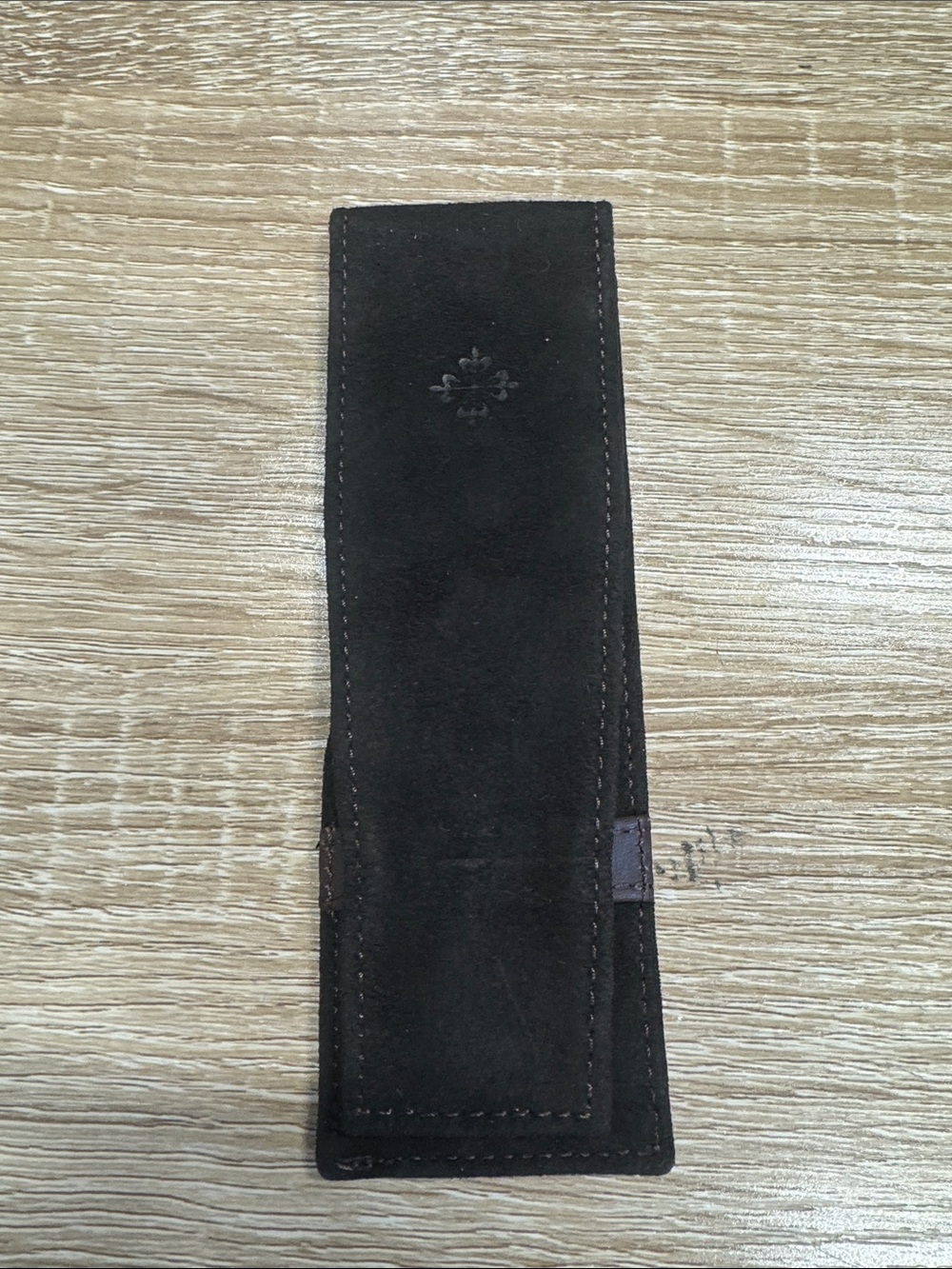 Patek Philippe Men's strap Accessory Sleeve - Dark Brown
